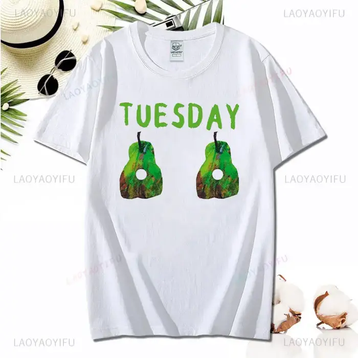 T-Shirt unisexe chenille très affamée