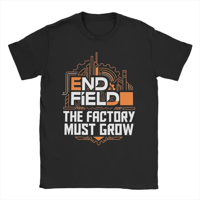 T-shirts Arknights Endfield The Factory Must Grow Meme