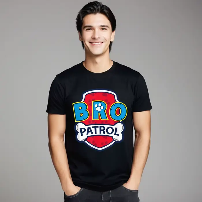 T-Shirt à Manches Courtes et Col Rond pour Homme