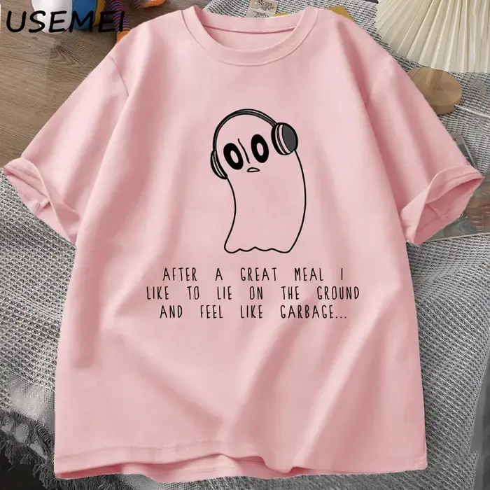 Napstablook Galaxy Undertale musique T-shirt hommes été coton à manches courtes femmes T-shirts décontracté col rond