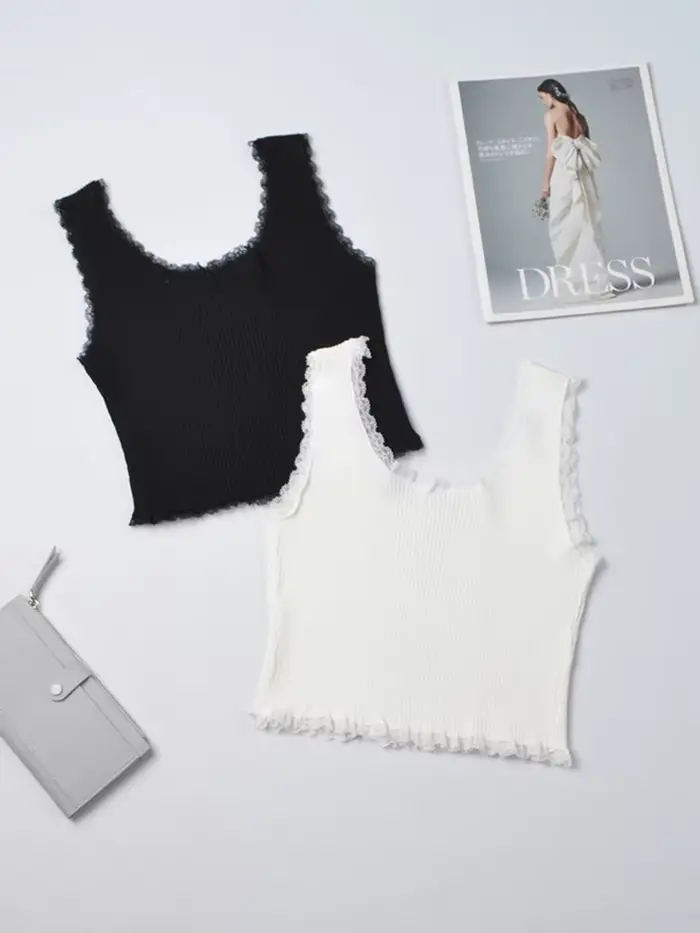 Débardeur sexy à lacets pour femmes