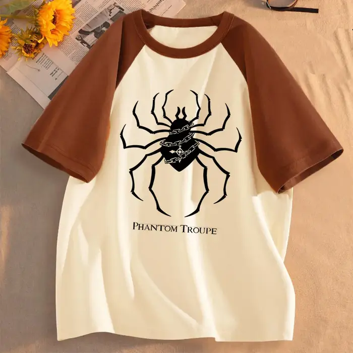 Hunter x Hunter chemise fille kawaii université numérique harajuku femmes années 2000 t-shirt respirant numérique harajuku Y2k hip hop femmes