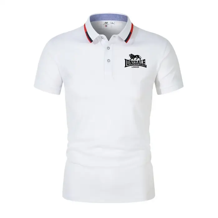 Polo pour homme à imprimé lettres