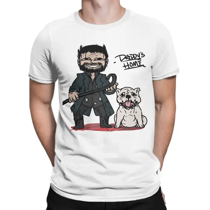 Billy Butcher And Dog T-shirt d'été pour hommes