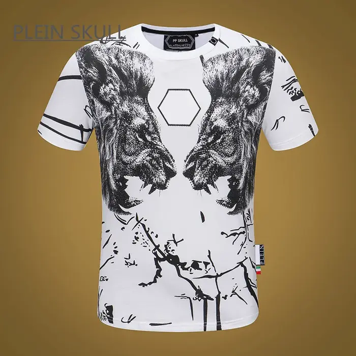 T-shirt unisexe à manches courtes pour hommes, haut de luxe, punk, hip hop, fitness en plein air, sp