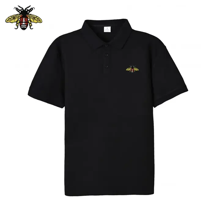 Polo brodé abeille pour homme EUR – Nouveau produit de haute qualité – Polo de tennis, de golf, T-sh