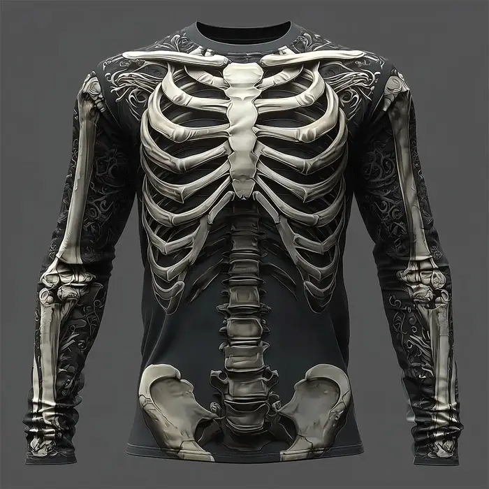 T-Shirt de sport à manches longues pour hommes