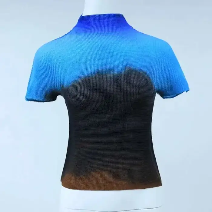 LANMREM 2025 été nouveau T-shirt tout-match pour Famale haute qualité Style mince tissu élastique à 
