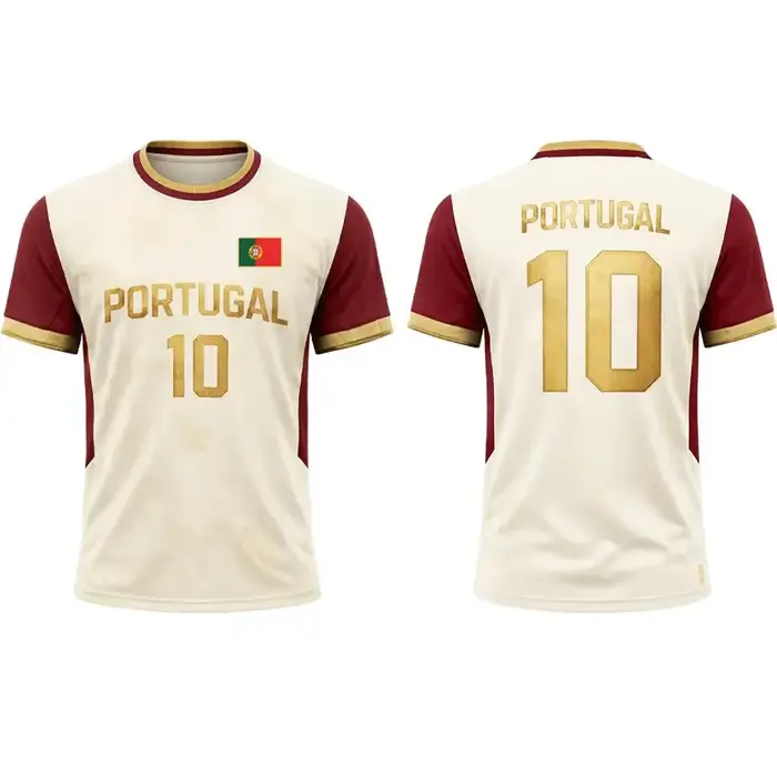 T-shirt imprimé de style portugais