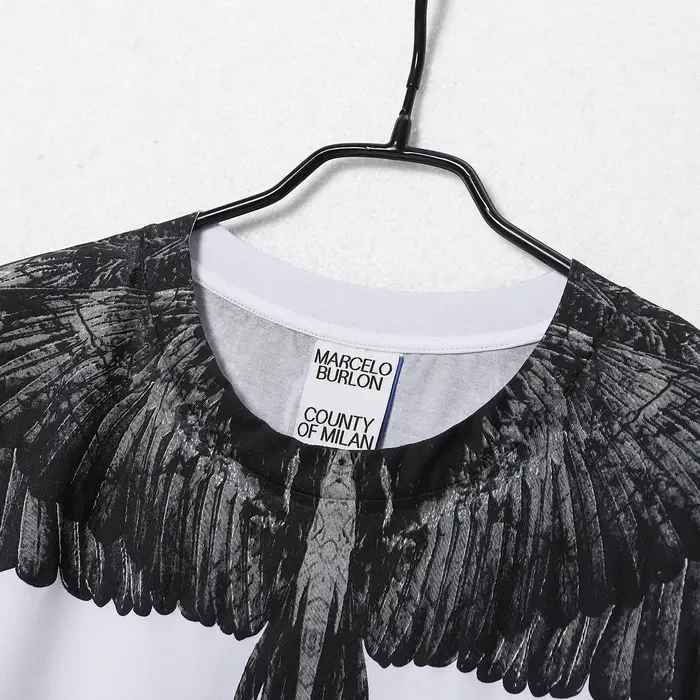 MARCELO BURLON MB extérieur ailes imprimer T-Shirts de haute qualité hommes femmes séchage rapide T-Shirt sport décontracté Y2K rue à manches courtes