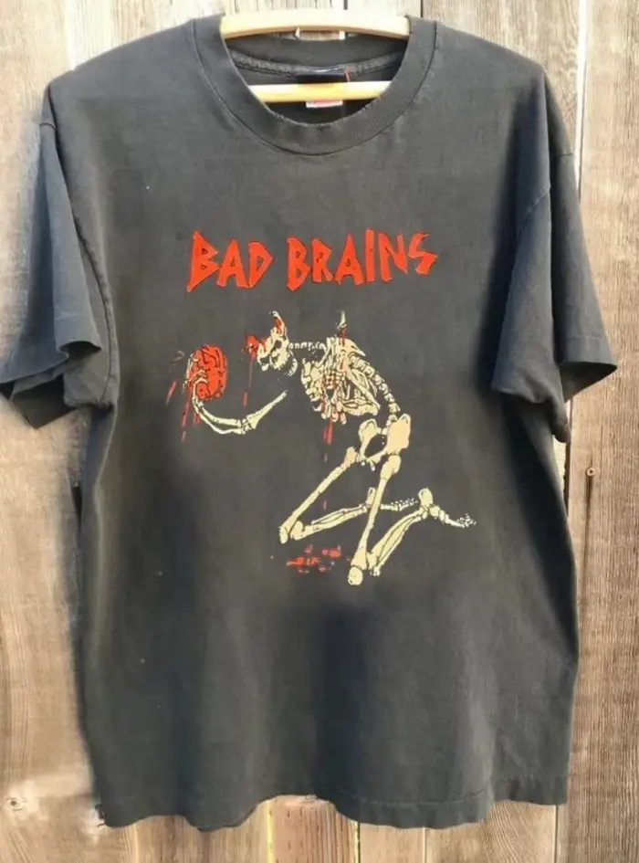 T-shirt Bad Brains Band, T-shirt unisexe Bad Brains Graphic Charcoal S-4XL Vtg, T-shirt graphique 20