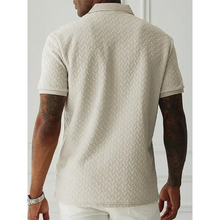 Polo d'été à manches courtes pour hommes