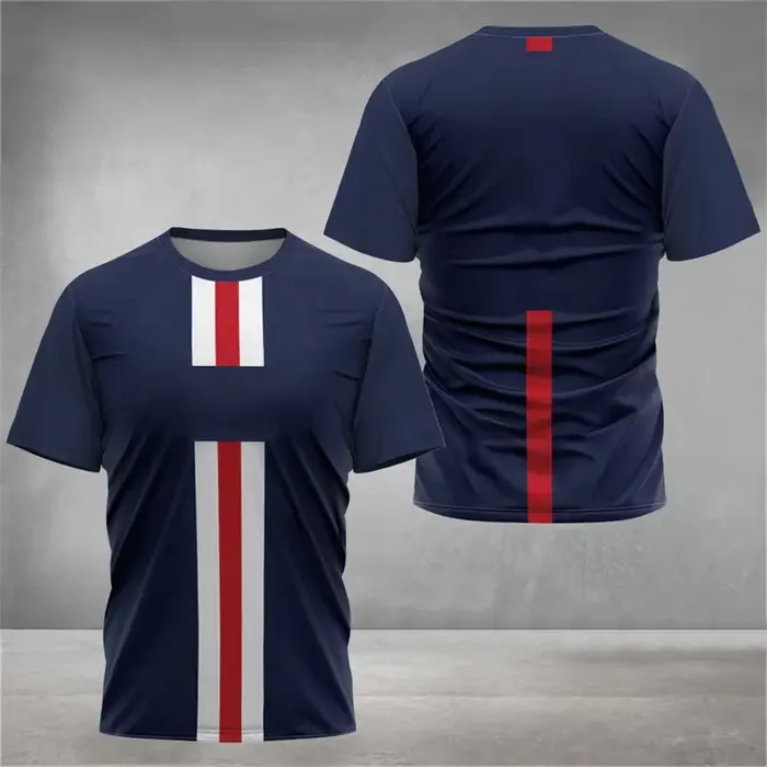 2025 nouveaux T-shirts de sport d'été pour hommes mode Streetwear