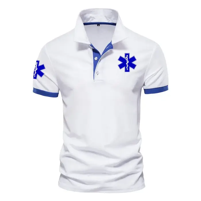POLO haut de gamme en pur coton pour hommes