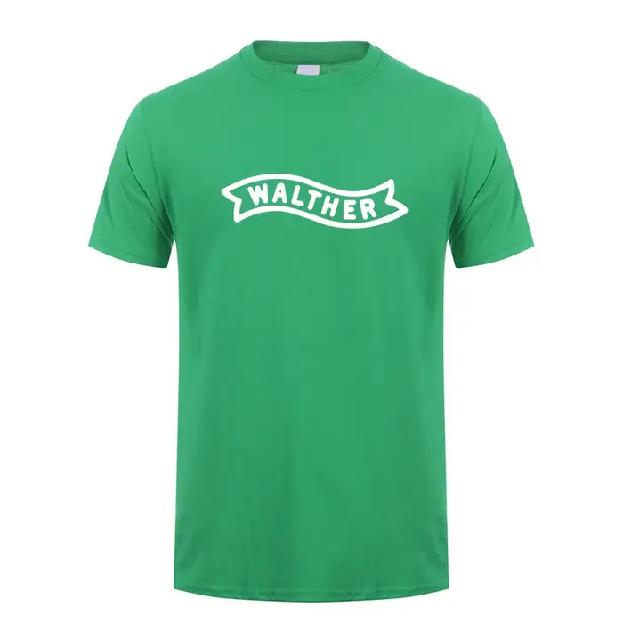 WALTHER Firearms T Shirt Hommes Cool Coton À Manches Courtes Walther Économie Unisexe Cadeau Y-Tee L