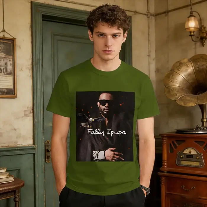 T-Shirt Vintage Beach Fally Ipupa Aigle