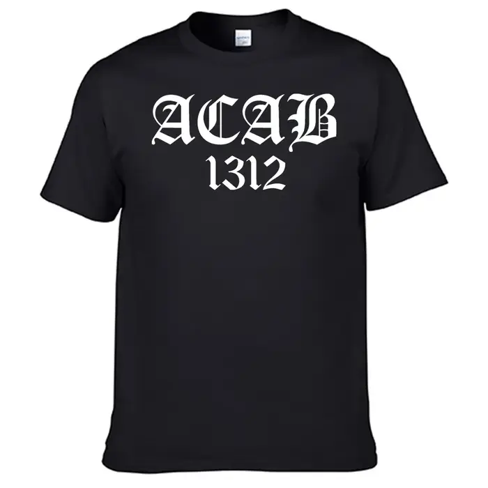 T-shirt Acab pour Homme, Top des Ventes, 1312