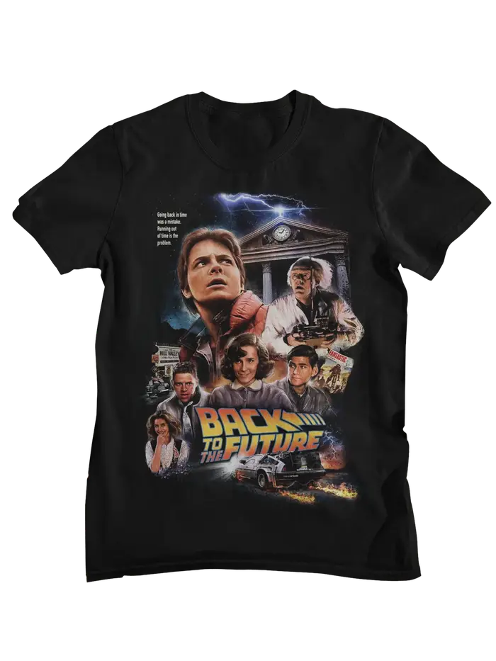 T-shirt imprimé rétro pour hommes