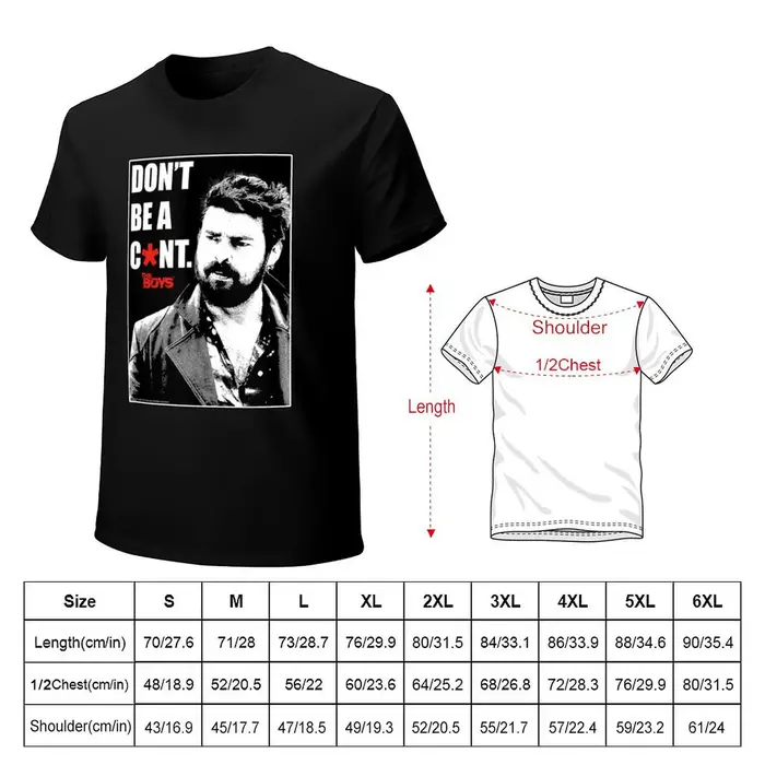 The Boys Butcher Don't Be A... T-Shirt léger et sportif, basique