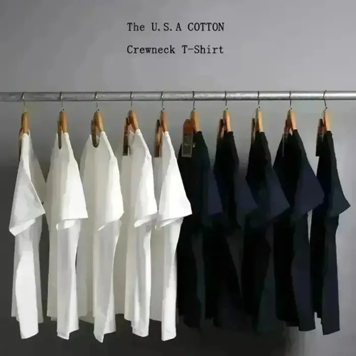 T-shirt décontracté à manches courtes et col rond