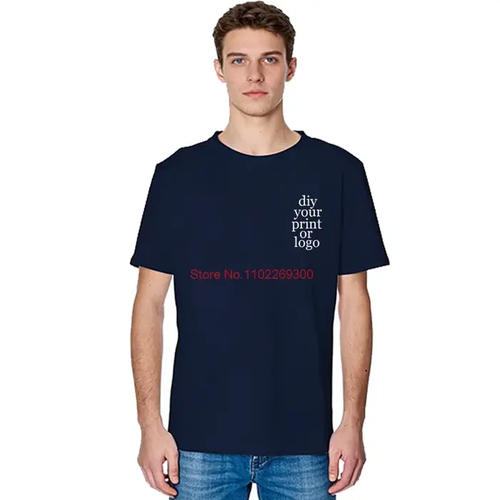 T-shirt imprimé personnalisé avec votre propre design