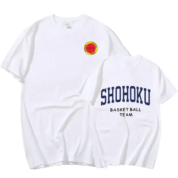 T-Shirt d'équipe de basket-ball d'anime japonais pour femmes, chemises imprimées Sakuragi Hanamichi,