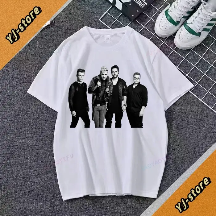 T-shirt de groupe de rock alternatif allemand Tokyo Hotel