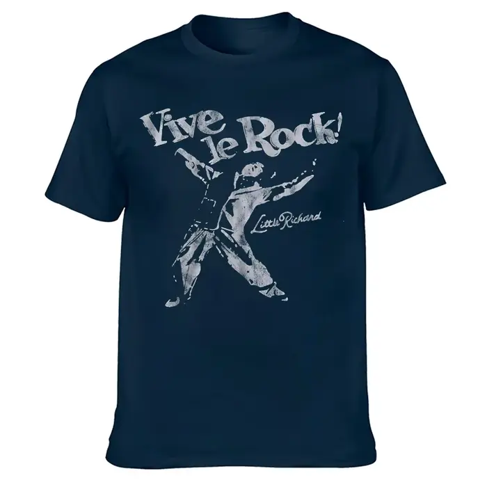 Robot Rave Vive Le Rock Worn by Sid Vicious T-shirt noir pour hommes, coupe ample, manches courtes