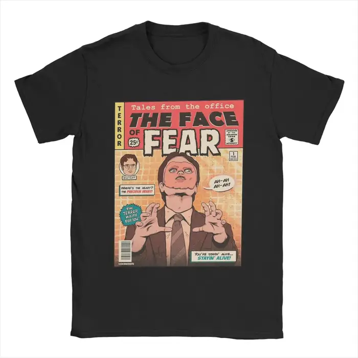 T-shirt à manches courtes en pur coton pour hommes