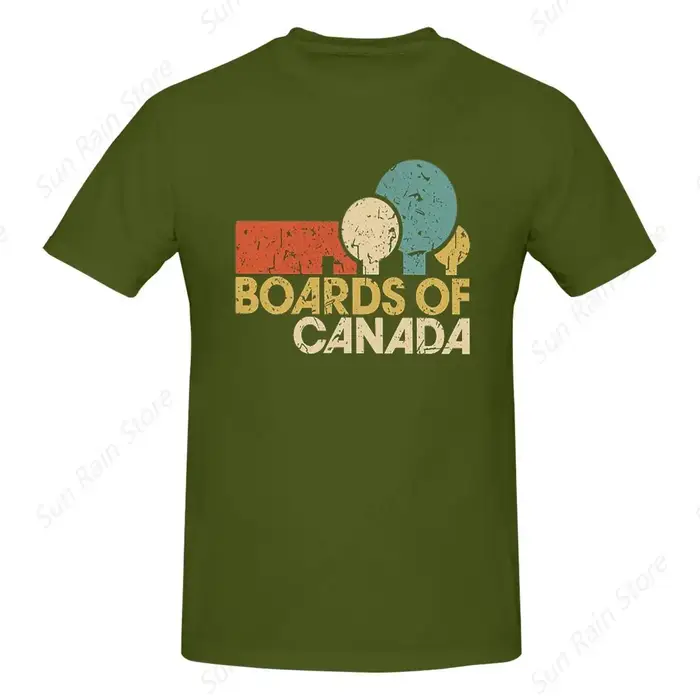 BOARDS OF CANADA In Cramped Quarters T-Shirt pour hommes coton surdimensionné t-shirts