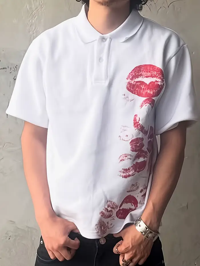 Polo pour homme, style rétro classique