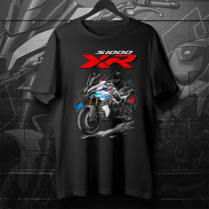 T-Shirt S1000XR 2020-24-T-Shirt de moto pour motocyclistes