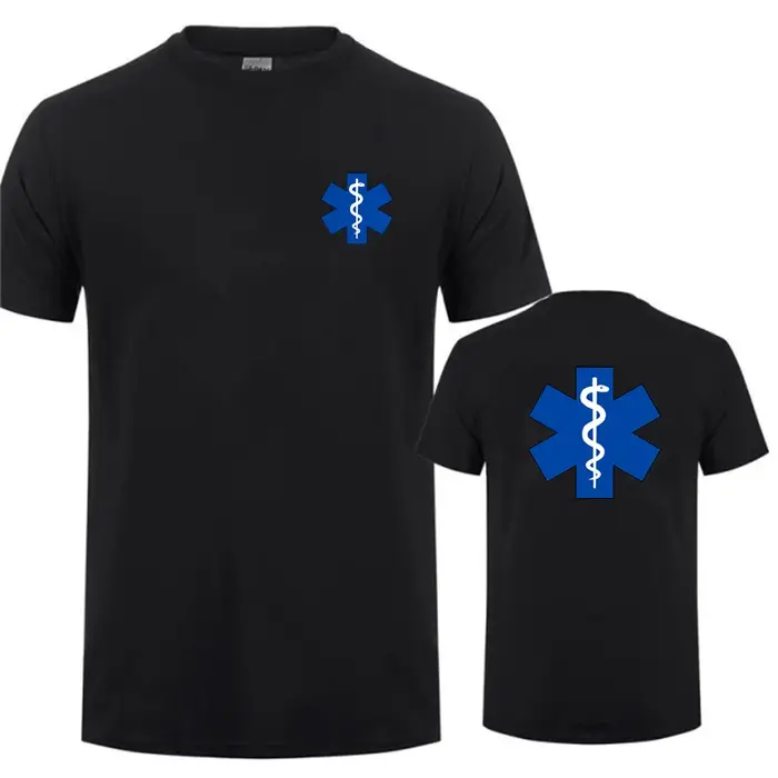 T-Shirt à Manches Courtes et Col Rond pour Homme et Femme