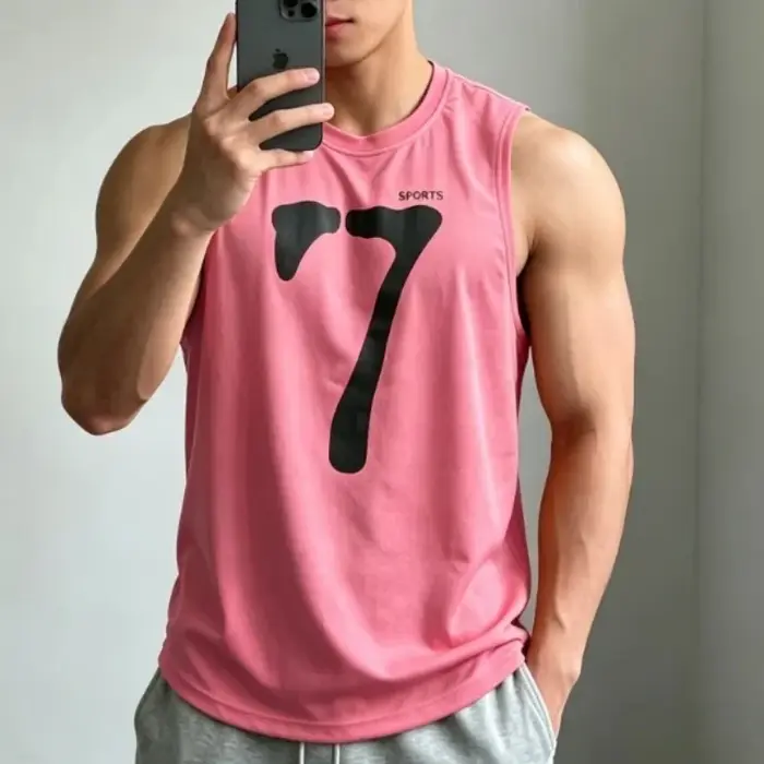 Nouveau débardeur de course pour hommes