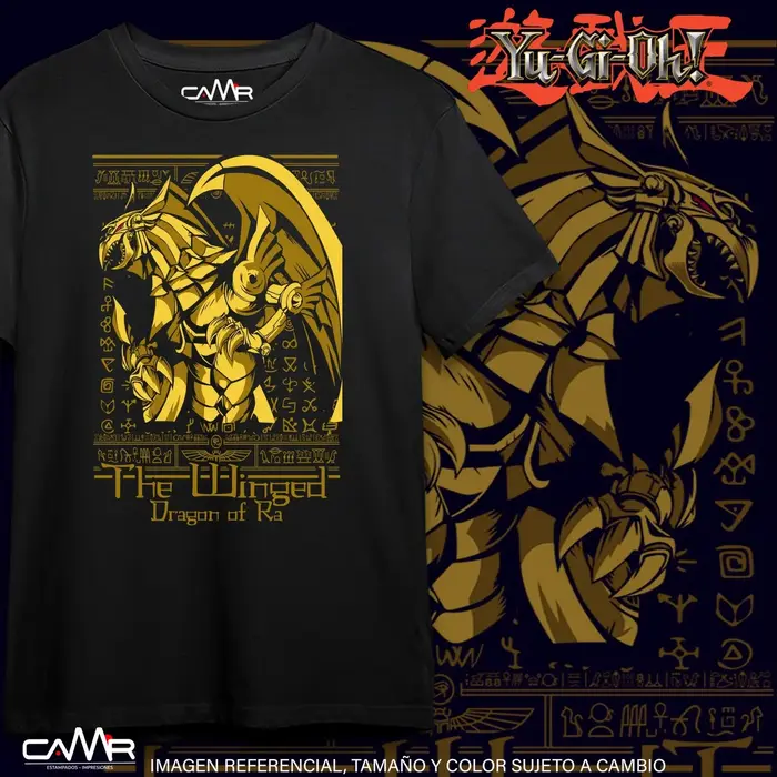 Winged Dragon Of Ra T-shirt Yu Gi Oh Anime Legend Dragon Yami Marik Gift Shirt Ouvre dans une nouvel