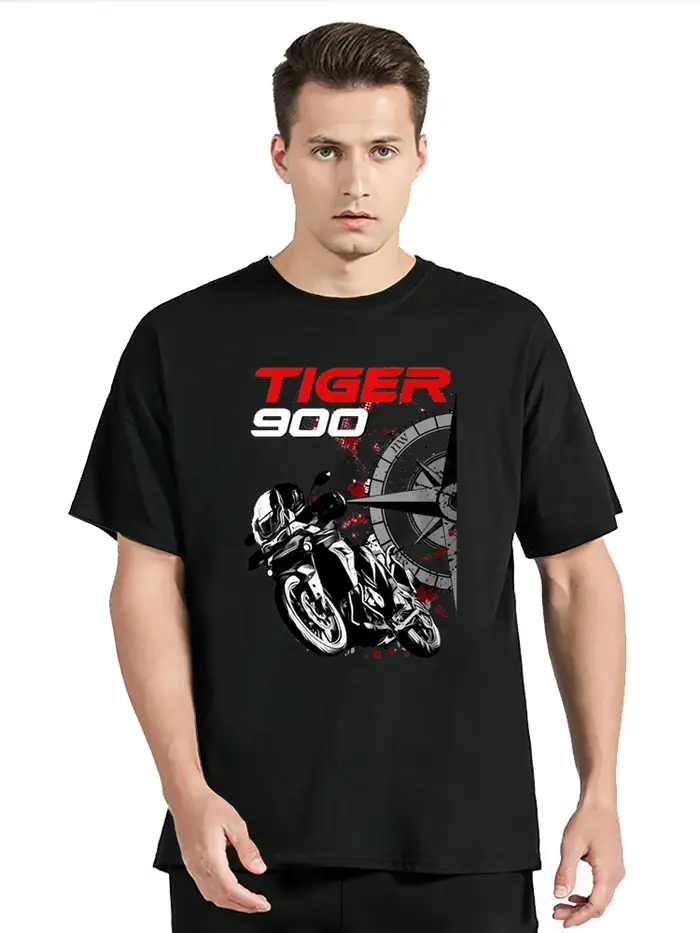 Tiger-T-shirt en coton pour homme