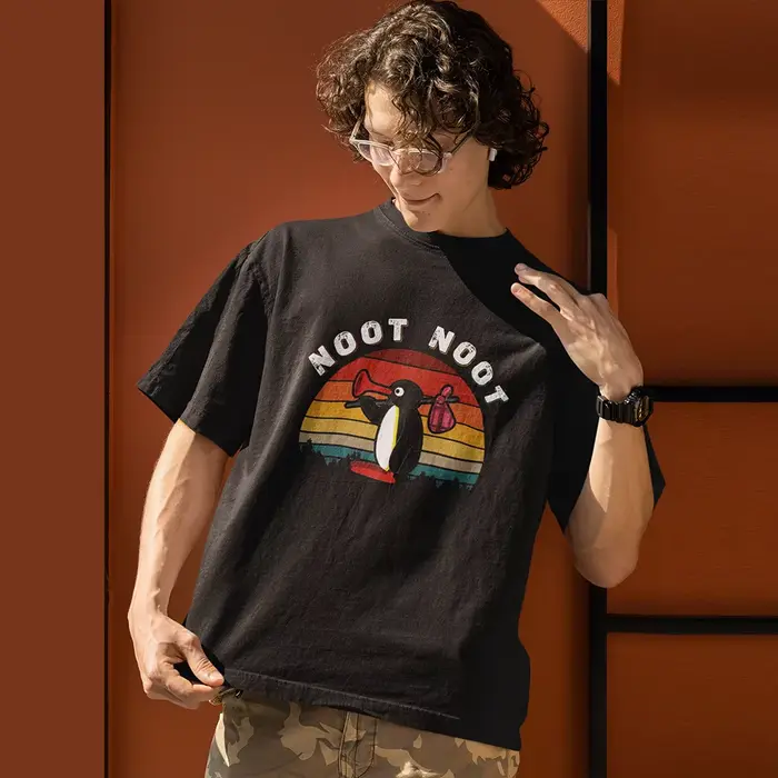 Noot Noot – t-shirt à manches courtes et col rond pour homme