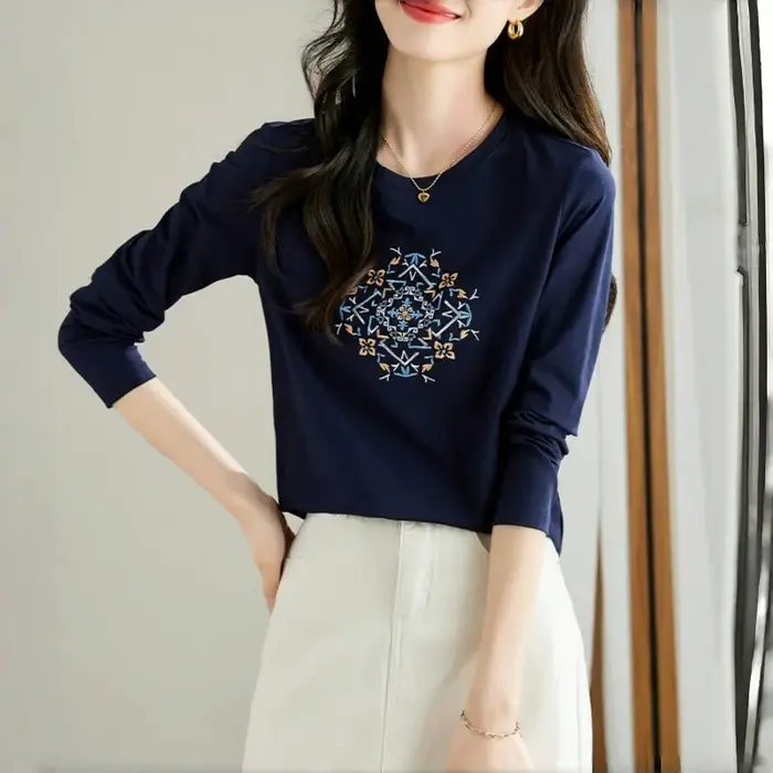 T-shirt à manches longues pour femmes