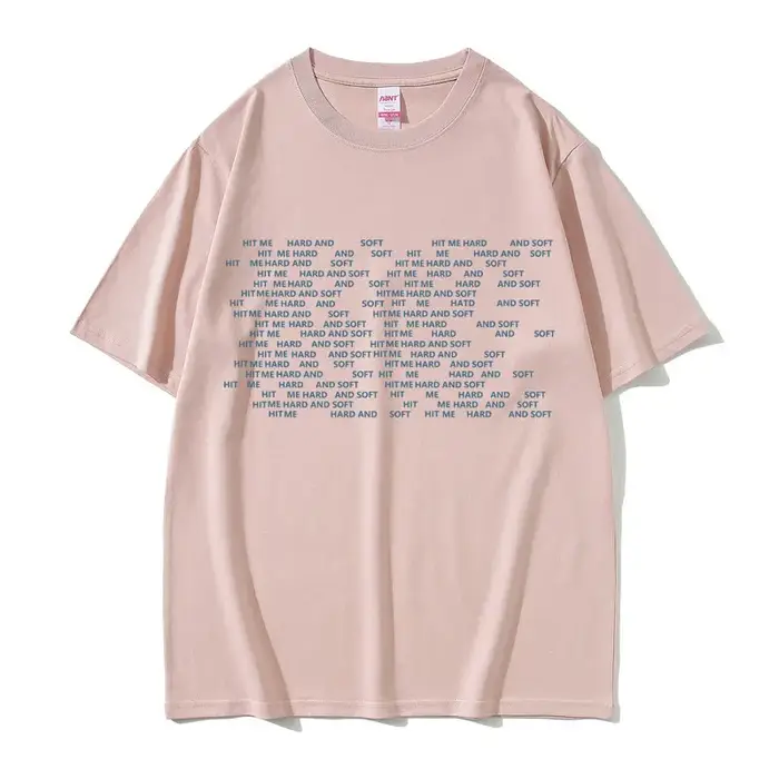 T-shirt Hit Me Hard and Soft pour hommes et femmes