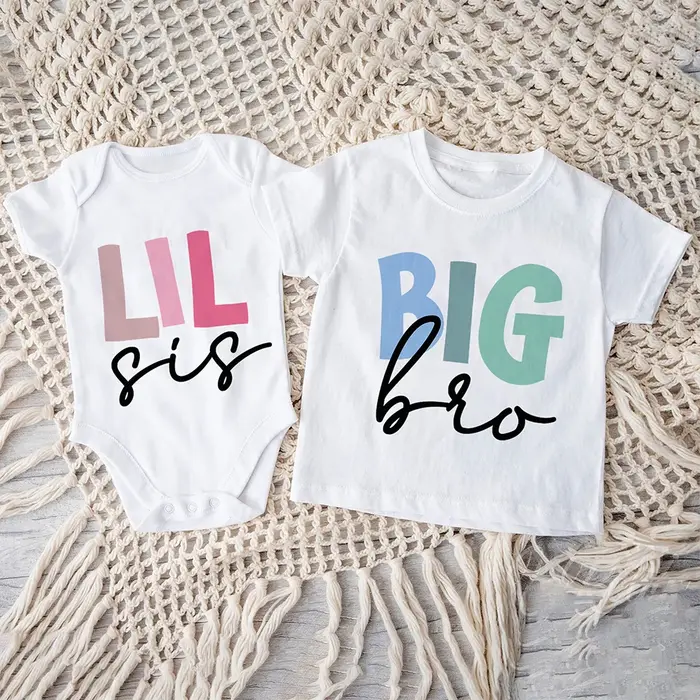 Chemises assorties pour la famille Big Brother Little Sister