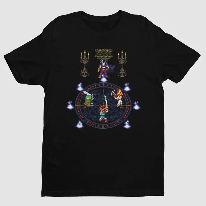DNono-T-shirt unisexe Trigger Magus Battle Premium, cadeaux pour les joueurs de Jbreakfast