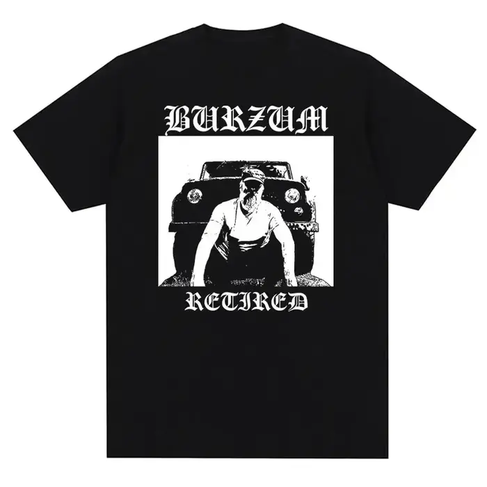 Burzum Blow The Trumpet T-shirts polyvalents en coton