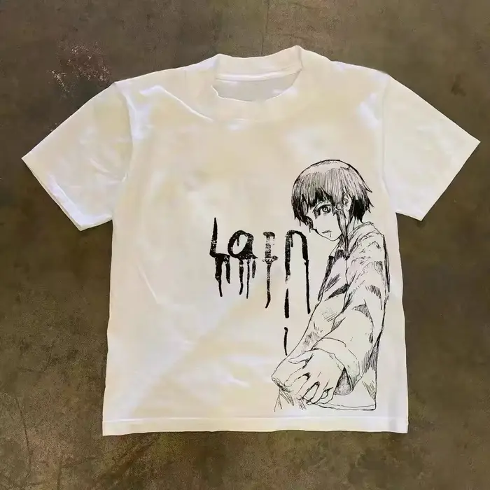 T-shirt imprimé tendance à manches courtes pour hommes et femmes