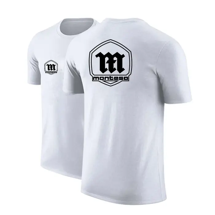 2025 nouveaux hommes Montesa moto impression mode classique confortable décontracté coton T-Shirt été haute rue col rond manches courtes
