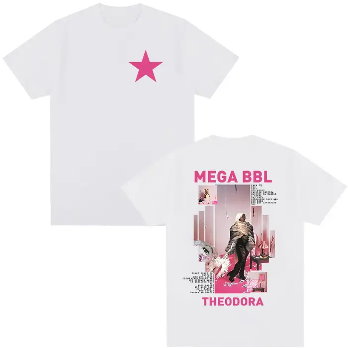 T-shirt Rapper Theodora Mega Bbl Album pour Hommes et Femmes