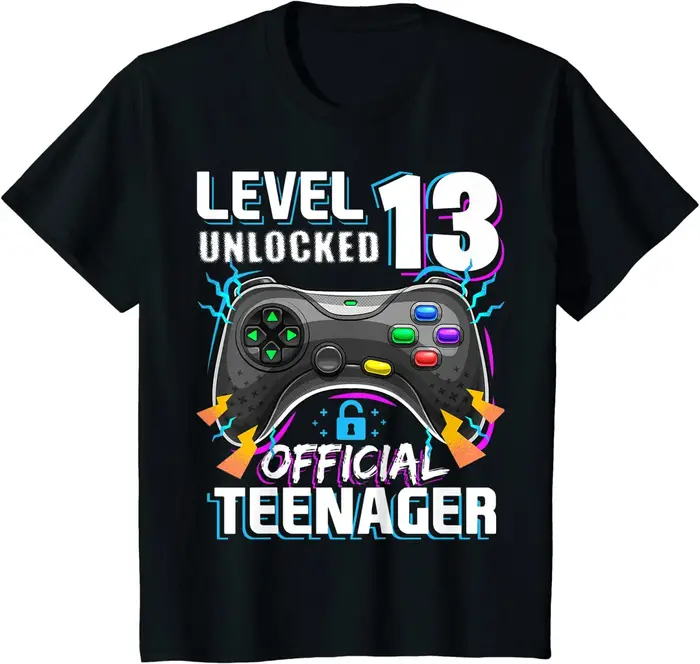 T-Shirt de niveau 13 pour adolescent