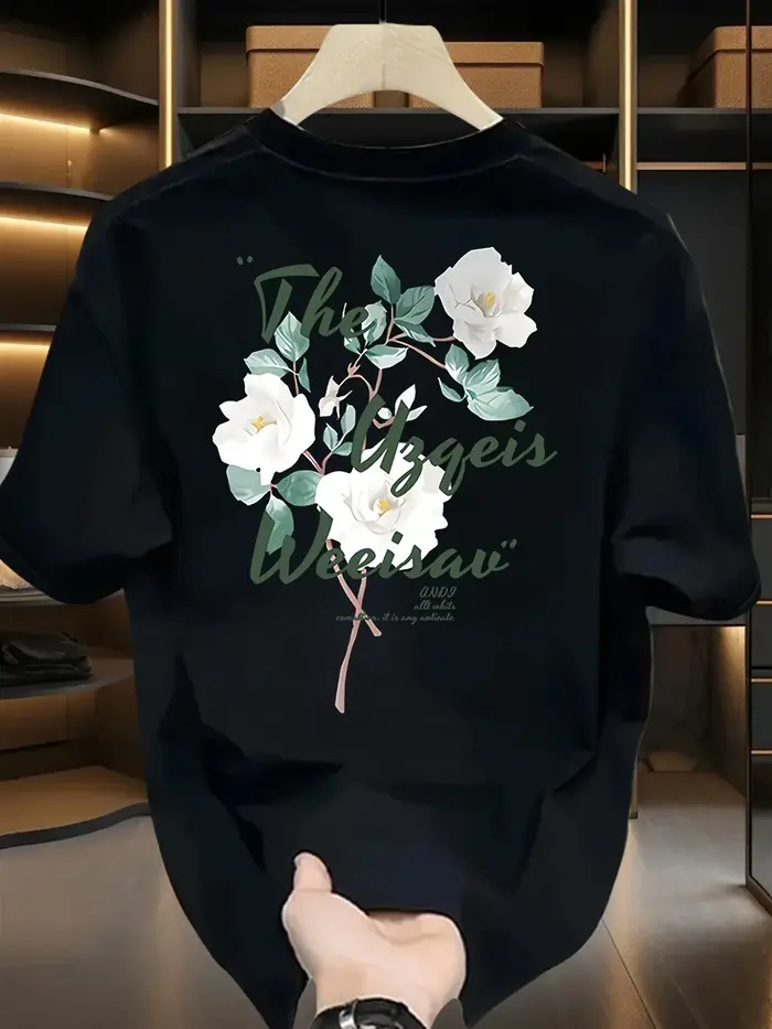 T-shirt pour homme 100% coton