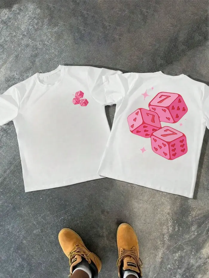 T-shirts décontractés pour hommes et femmes, style streetwear américain, avec motif imprimé lettres,