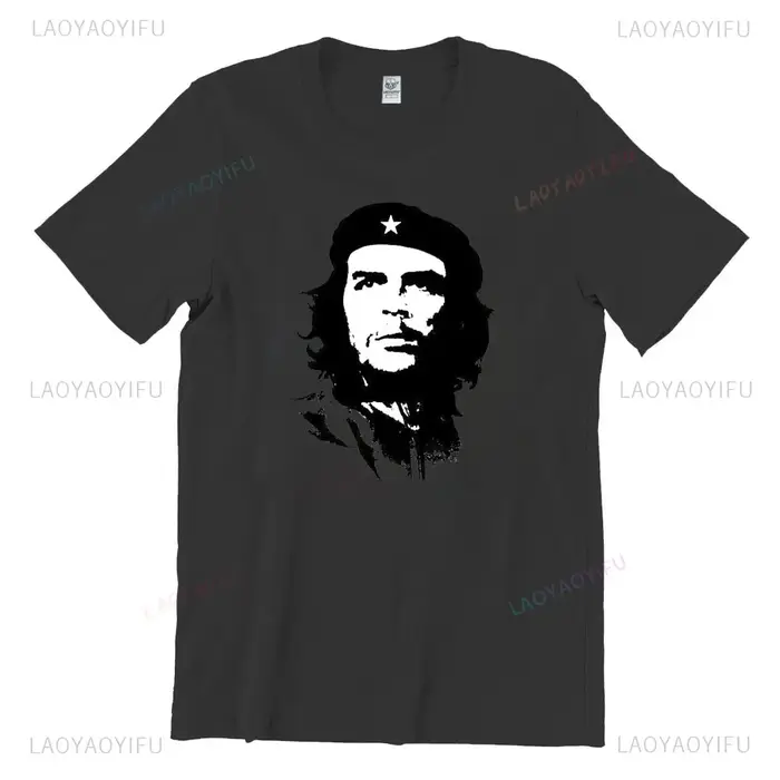 Che Guevara chemise rebelle chemise cubaine Guerrilla révolution t-shirt décontracté à manches court