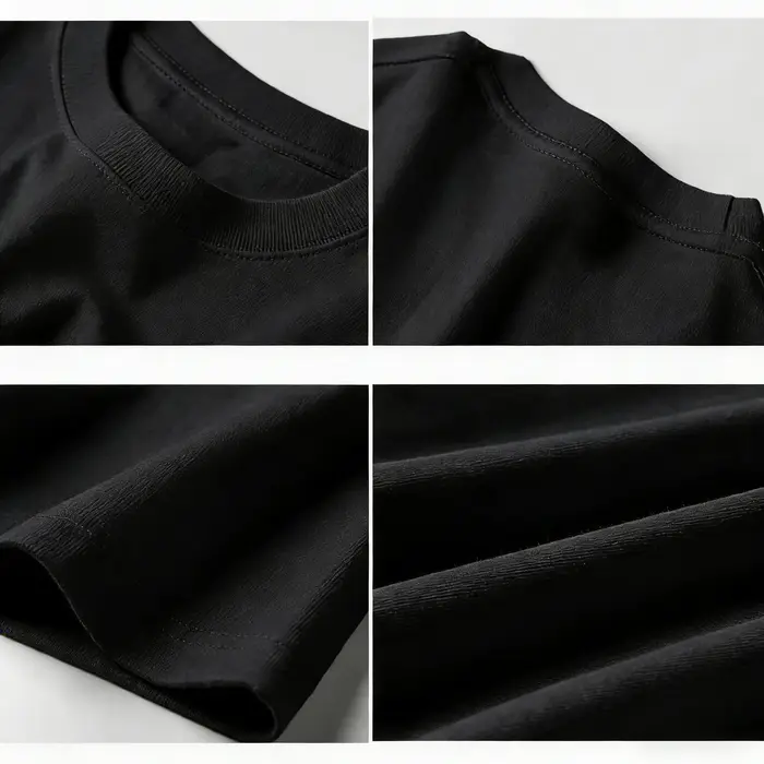 T-shirt d'été noir à manches courtes Paris 2026 – Style décontracté, col rond, imprimé, coupe ample,